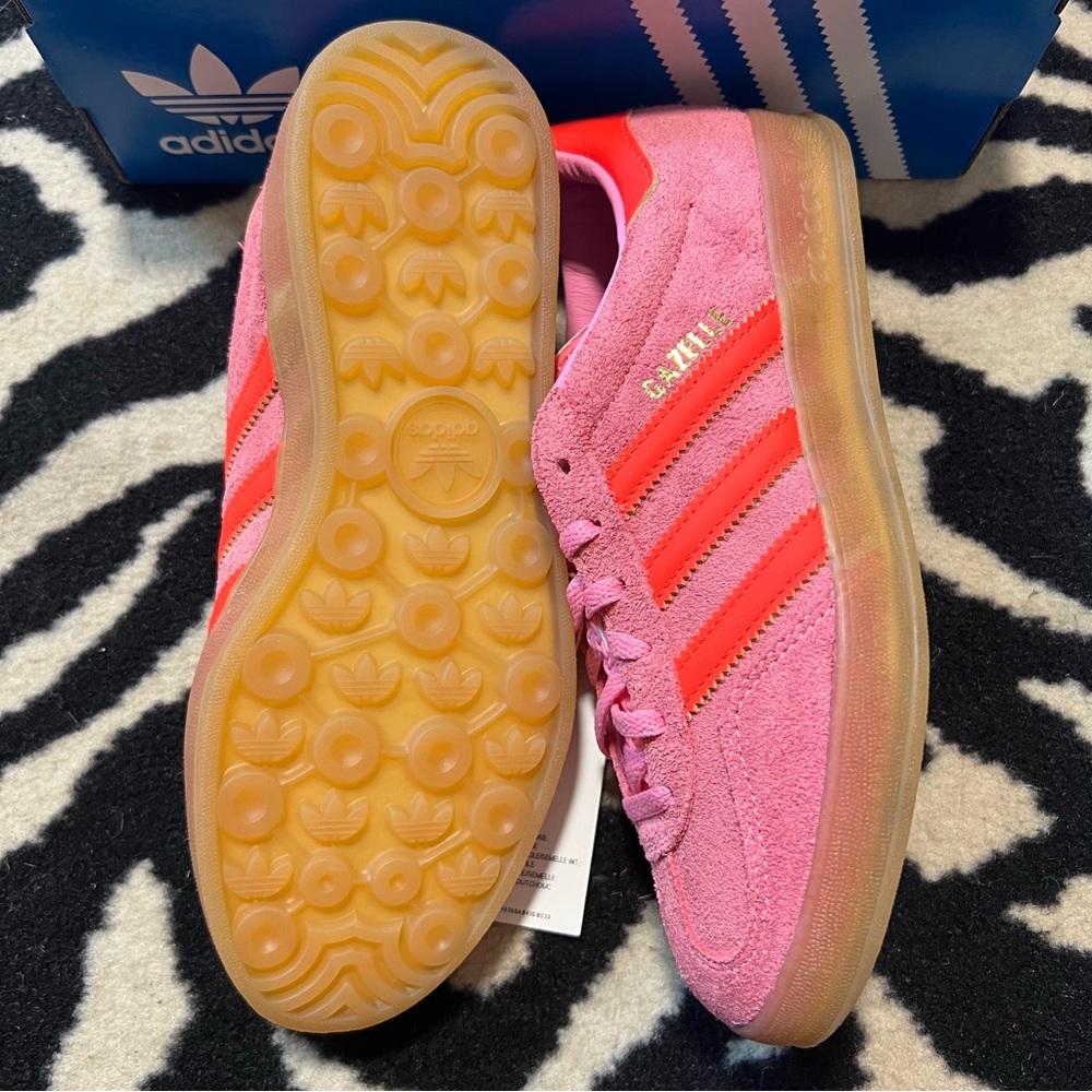 adidas Gazelle Pink Sneakers - Picture 12 of 16